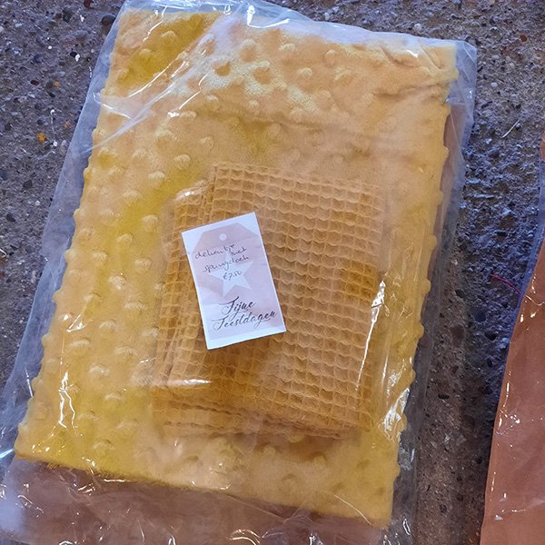 Kado pakketje textiel